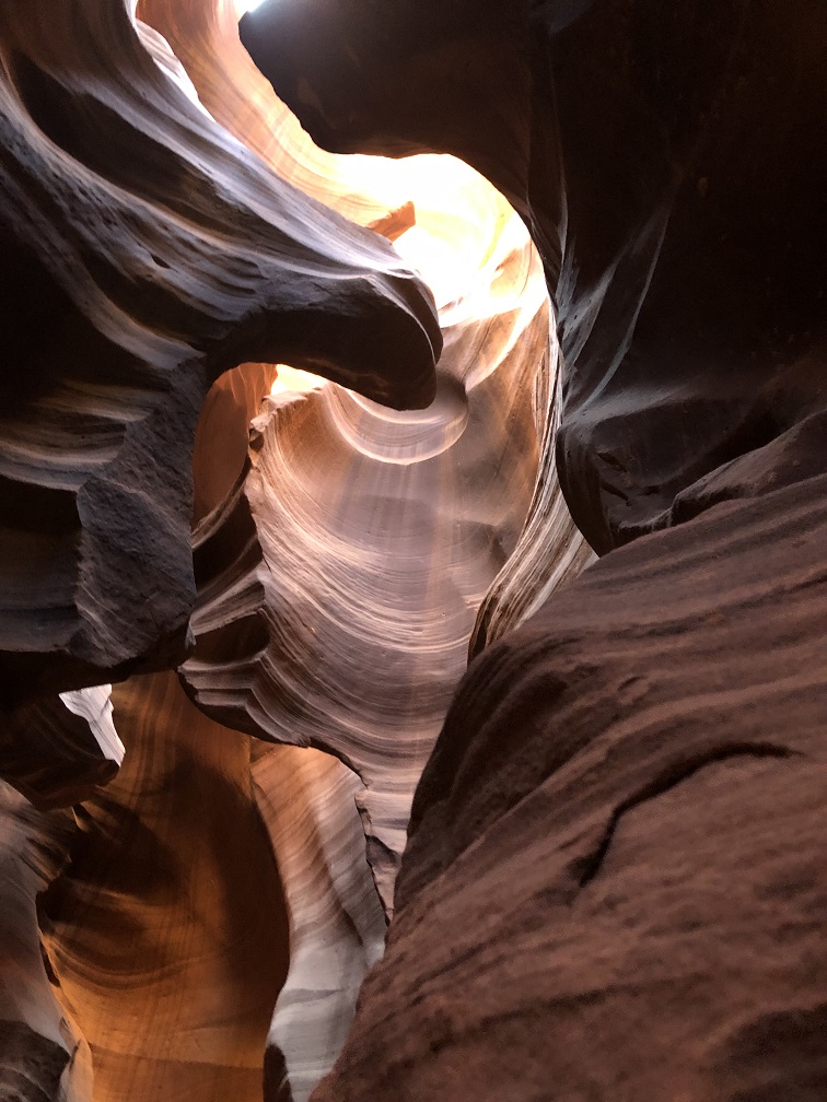 Antelope Canyon stop on Road trip from Las Vegas to Phoenix