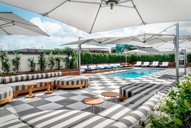 Perry Lane Hotel rooftop